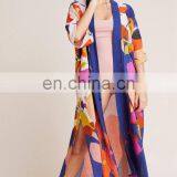 Robe Plage 2019 Cotton Swim Suit Cover up Plus Size Print Beach Coverups for Women Sarong Beach Wrap Bathing Suit Cover Ups thumbnail-2