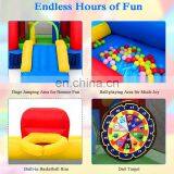 Simple Low Price Nylon Fabric Inflatable Bouncy House Small Jumping Castle With Blower Prices For Kids thumbnail-5