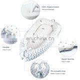 Baby Nest and Baby Lounger - Newborn Infant Co Sleeper for Portable Bed Bassinet and Crib thumbnail-4