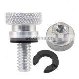 Motorcycle Rear Fender Seat Bolt Screw Nut License Plate Mount Knob Cover For Harley XL Dyna Touring COV Softail thumbnail-4