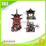 High Quality Temple Building Blocks Gold Kids Blocks for Sale thumbnail-3
