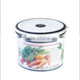 Plastic airtight food container