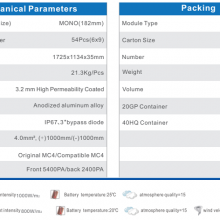 Zonergy 400w Solar Cells Panel Monocrystalline Mono Power Oem Price thumbnail-3