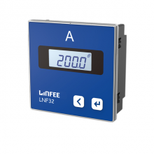 LNF32 0~6A LCD Panel Single 1 Phase AC Electric Current Meter