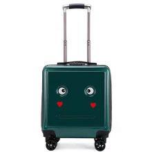 Smiling face board chassis universal wheel trunk PC suitcase