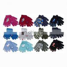 HY Winter Adult Custom Knit Acrylic Gloves Touchscreen With Phone Gloves thumbnail-4