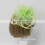 Wholesale Hair Accessories HairClip Flower With Feather Fascinator on Band thumbnail-3
