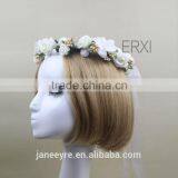 Wholesale Decoration Hawaii Garland/Flower Heaband Fascinator With Ribbon thumbnail-2