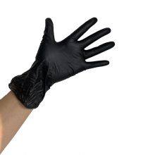 Wholesale Blue/black Pvc Nitrile Blend Exam Safety Gloves thumbnail-2