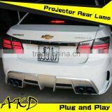 AKD Car Styling Chevrolet Cruze Tail Lights 2009-2014 Smoke LED Tail Light Glk Led Rear Trunk Lamp DRL+Turn Signal+Reverse+Brake thumbnail-1