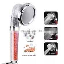 Luxury Mineral Stone Hand Water Saving Head High Pressure Handheld Shower Head With Filters thumbnail-2