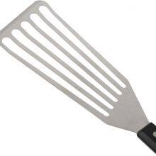 Slotted Offset Fish Slice Spatula Stainless Steel Food Turner for Pancake Sliders thumbnail-3