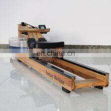 ISO9001 CE Professional Design Wooden Water Rowing Machine Water Rower Resistance thumbnail-2
