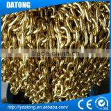 White-blue Zinc Plated Link Chain