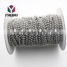 Fashion High Quality Metal Brass Faceted Ball Chain thumbnail-1