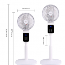 Figure 8 Head Shaking Electric Fan Floor Mute Turbine Convection Fan Student Dormitory Fan（Wechat:13510231336） thumbnail-2