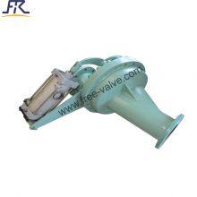 Pneumatic Ceramic Lined Rotating Disc 3 T Diverter Valve thumbnail-2