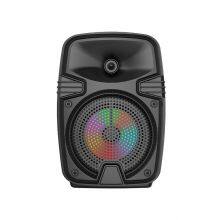 Wireless TWS Portable Speaker With Lights Loud Amplifier With Subwoofer Long Playtime for Outdoor Party thumbnail-1