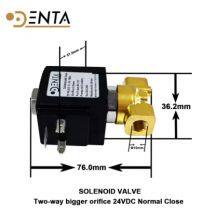 For Autoclave SOLENOID VALVE Two-way Bigger Orifice DC24V Normal Close NC M Air Water Spare Autoclave Parts Tools Dental Clinic thumbnail-1