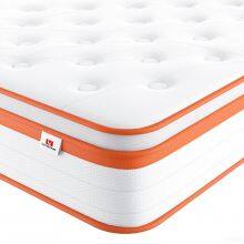 Premium Comfort Memory Foam Luxevan 10 Inch Gel Memory Foam 7 Zone Orthopedic Double Mattress Pocket Sprungs Wave Memory Foam Hybrid - Medium Firm thumbnail-2