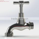 BRASS POLISHED CHROMED FAUCET 1/2''x3/4''