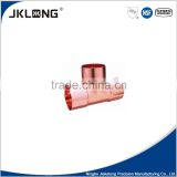 J9009 forged copper equal tee pipe fitting manufacturer