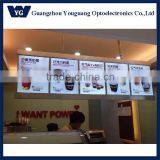 Acrylic LED Backlit Hanging Restaurant Menu Boards