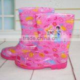 Child Boots Students Water Shoes The Child in the High-end Cartoon High Cylinder Rubber Soled Boots thumbnail-3