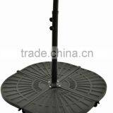 Offset Half Middle Column Patio Umbrella With Light thumbnail-4