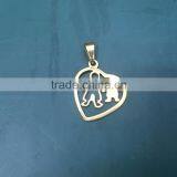 Father And Son Pendant Stainless Steel Pendant Father's Day Gift thumbnail-2