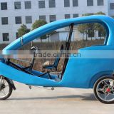 JOBO 48V 1000W Electric Pedicab Tricycle Rickshaw for Passenger,Velo Taxi