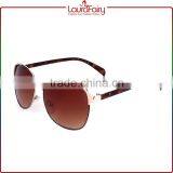 Laura Fairy Fashion Design Metal Frame White Temple Sunglasses Wenzhou Factory thumbnail-3