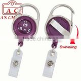 Badge Reel With Swivel Clip