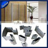 Is Alloy or Not 6000 Series Grade T3-T8 Shower Room Applicaton Silver Polished Aluminum Extruded Profile thumbnail-1