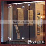 Foshan Factory Frameless Folding Tempered Glass Folding Door