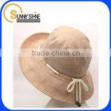 Sunny Shine Plain Sombrero Bucket Hat With String thumbnail-1