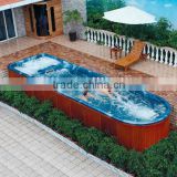 deluxue outdoor spa and swimming pool WS-S08M with massage