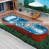 Deluxue Outdoor Spa and Swimming Pool WS-S08M With Massage thumbnail-1