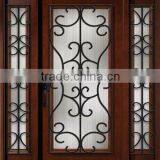 Wrought Iron Entry Door Designs For House DJ-S9000WST-15