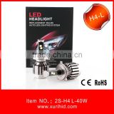 Brightest 9000lm H4 Led Headlight / Auto Led H4 Conversion Kits