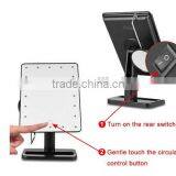 New Style 16led Make up Mirror Flash Light Touch Switch on Cellphone