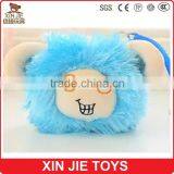 Sheep Shape Plush Key Holder Custom Soft Key Bag Cheap Animal Shape Key Bag