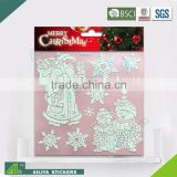 BSCI factory audit Christmas 3D Eco-friendly decorative removable luminous stars for ceiling