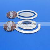 Printing Brass Bookmark Oval Shape Custom Bookmark thumbnail-1