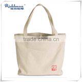 Cotton Canvas Tote Bag, Custom Tote Bags Promotion ,large Zippered Tote Bag