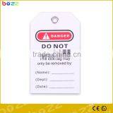 BD-P02 PVC Safety Lockout Tagout