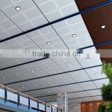 Oval Perforations Suspended Metal Ceiling Aluminum Lay In Ceiling thumbnail-6