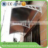 Windows Awning,DIY Plastic Polycarbonat Awning Shade Accessories Parts for Window and Canopy thumbnail-3