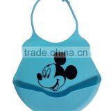 Waterproof high quality silicone baby bibs