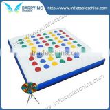 4 Player Giant Twister Game for Adults,Square Inflatable Twister Game